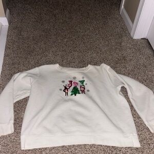 White girls crewneck